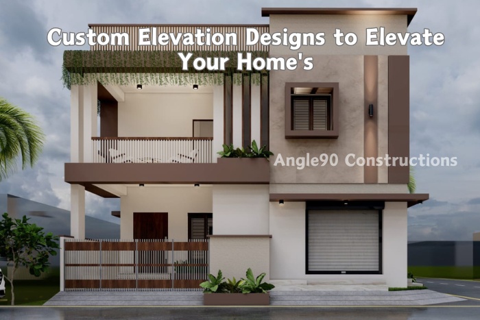 Smart home technology integration by Angle90 Constructions in Coimbatore, showcasing a professional demonstrating the concept of connected living through advanced home automation systems