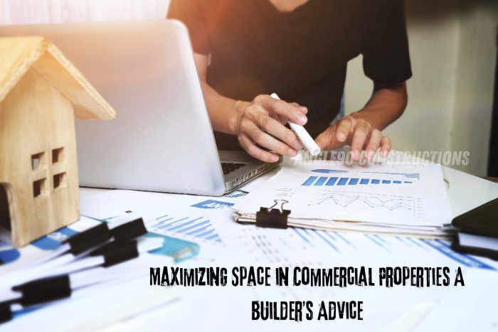 A builder from Angle90 Constructions in Coimbatore reviews architectural plans and data to optimize space utilization in commercial properties. Our expert advice helps businesses maximize functionality and efficiency in their spaces