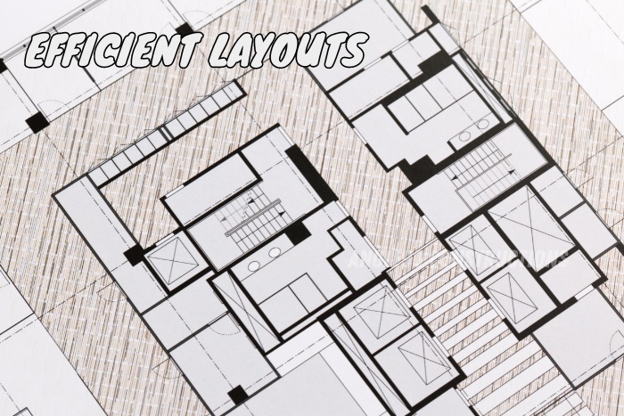 Detailed architectural plans showcasing efficient layouts for commercial spaces. Angle90 Constructions in Coimbatore specializes in optimizing floor plans to enhance functionality and maximize space utilization in every project.