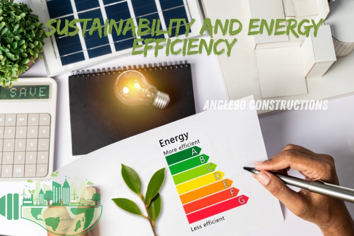 Sustainability and energy efficiency are key focuses at Angle90 Constructions in Coimbatore. We integrate eco-friendly practices in all our building projects