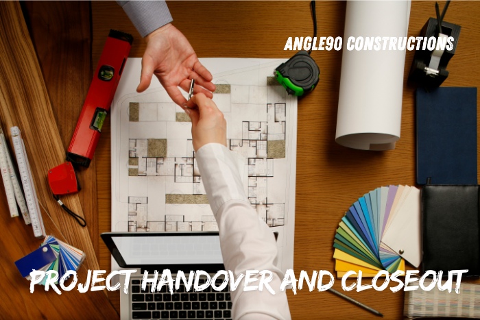 Project handover and closeout at Angle90 Constructions in Coimbatore, ensuring a smooth transition from construction to client satisfaction. Our expert team finalizes every detail to deliver a flawless finish for your project