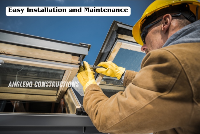 Angle90 Constructions in Coimbatore offers expert services in easy installation and maintenance for commercial and residential projects, ensuring long-lasting quality and efficiency