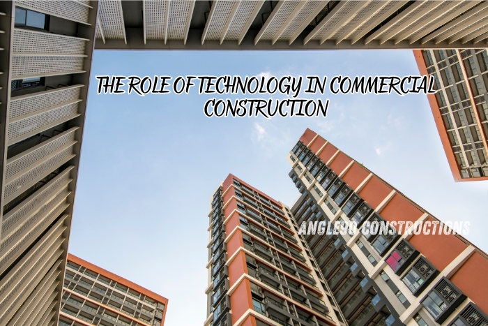 High-rise commercial buildings showcasing the role of technology in modern construction projects, developed by Angle90 Constructions in Coimbatore