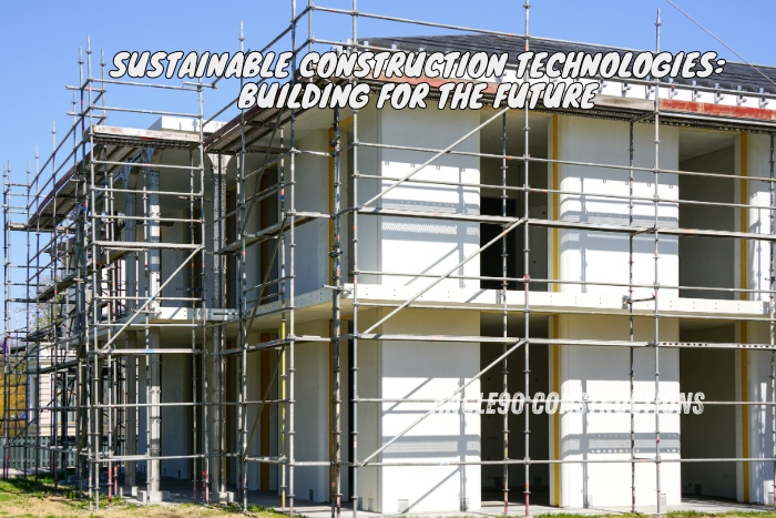 Sustainable construction technologies being implemented on a building project, showcasing eco-friendly methods by Angle90 Constructions in Coimbatore.