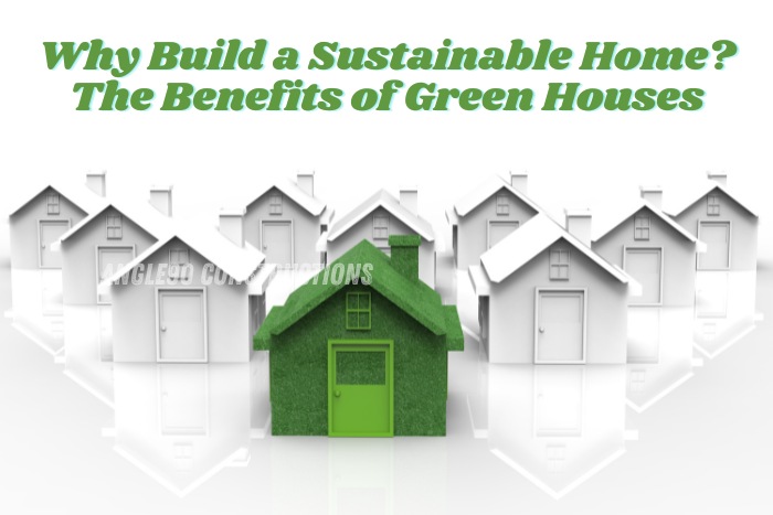 Sustainable green home concept showcasing eco-friendly housing benefits, promoted by Angle90 Constructions in Coimbatore