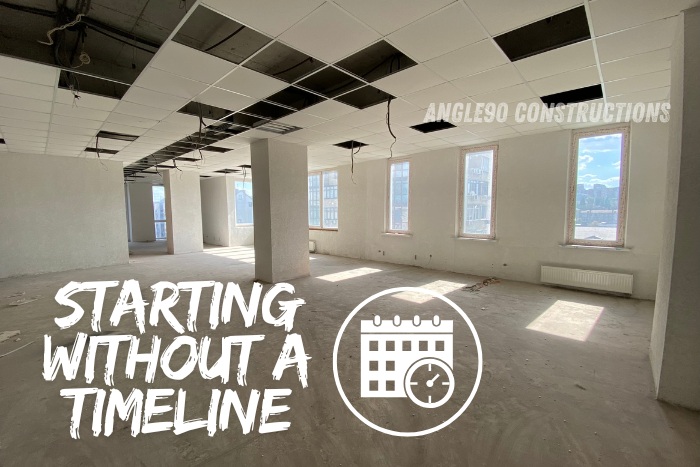 Avoid delays with proper timelines and expert project management for hassle-free building by Angle90 Constructions, Coimbatore