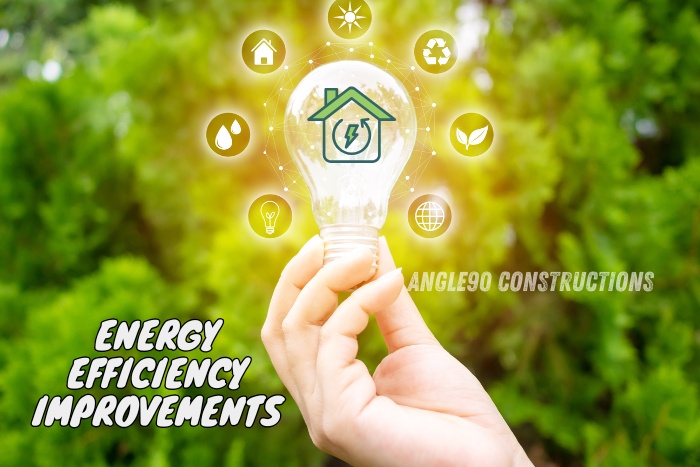 Energy efficiency improvements for sustainable homes for a greener future by Angle90 Constructions in coimbatore