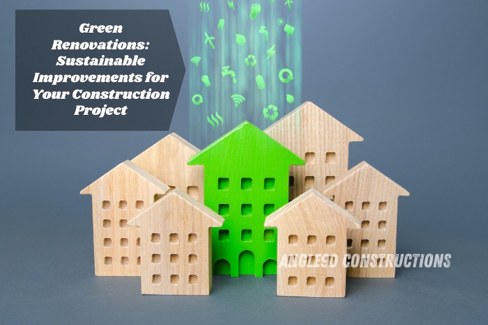Green renovations for sustainable construction projects in Coimbatore by Angle90 Constructions, promoting eco-friendly buildings